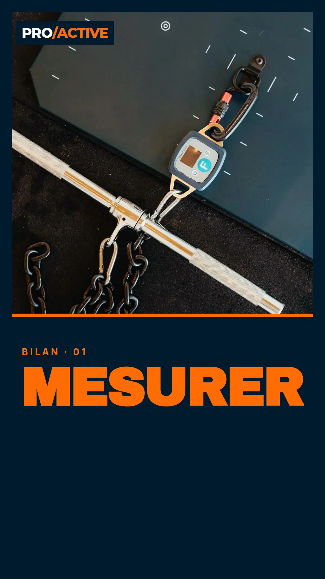 Vidéo muette : mesurer avec capteurs, dynamomètre, plateforme de saut et tapis de course, comprendre les asymétries, recevoir votre rapport.